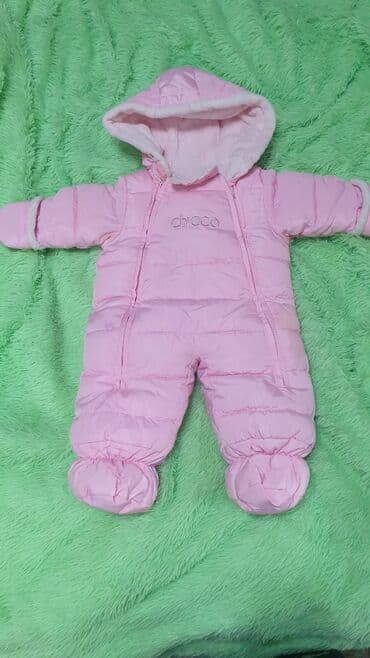 гнездо для новорожденных: Очень тёплый, с флисовой подкладкой качественный комбинезон Chicco на — 4