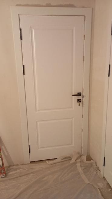 ешик уйдун: Үйлөр жана батирлер үчүн эшик, Металлдан, Эки эшиктуу, Айнек менен, түсү - Ак — 8