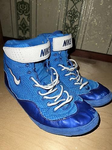 nutrien купить: Мужские кроссовки, 40, 41, Nike, Б/у, цвет - Синий, Платная доставка, Самовывоз — 3
