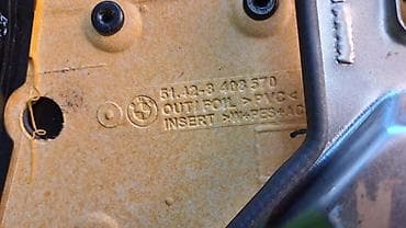 bmw e39 4 4: Обшивка двери задняя правая Е53 8 408 570 Год 2005 В отличном — 4