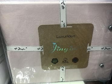 одиало: Белый комплект постельного белья 100% хлопка (промытый/варёный хлопок — 10