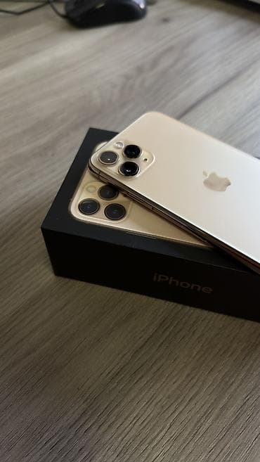 IPhone 11 Pro, Б/у, 256 ГБ, Rose Gold, Наушники, Зарядное устройство, Кабель, 88 %
