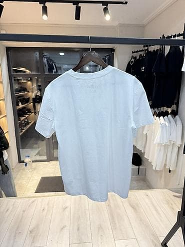 tech fleese: Мужская футболка, M, Nike, Новый, цвет - Белый, Самовывоз — 3