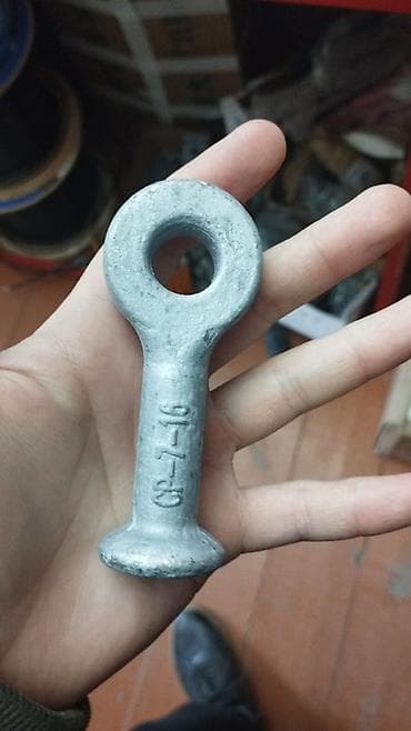 бетоный столб: Кронштейн оттяжки для опор ЛЭП (якорный/угловой узел) Назначение: - — 3