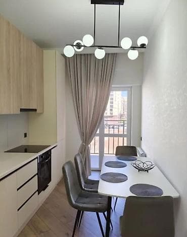 Недвижимость: 2 комнаты, 77 м², Элитка, Асанбай мкр Элитка, 5 этаж, Дизайнерский ремонт — 6