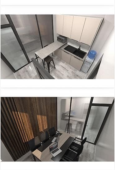 офис центр: Аренда офисов, 108 м², В жилом комплексе, С отдельной кухней — 4