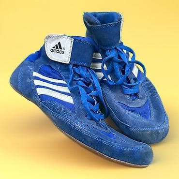 Туфли: Мужские кроссовки, 43, Adidas, Б/у, цвет - Синий, Платная доставка — 1