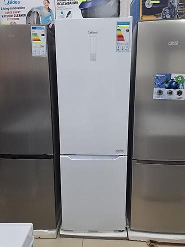 Техника жана электроника: Муздаткыч Midea, Жаңы, Эки камералуу, No frost, 60 * 190 * 55 — 1