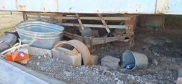 Передвижная строительная бытовка/вагончик на шасси. - Металлический at lalafo.kg Передвижная строительная бытовка/вагончик на шасси. - Металлический