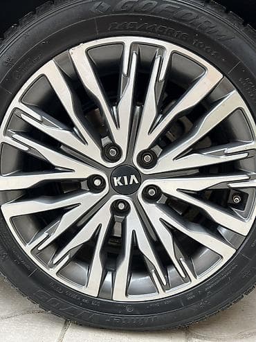 Литые Диски R 18 Kia, Комплект, отверстий - 5, Б/у — 4