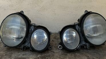 операционные системы электронный ключ: Комплект передних фар Mercedes-Benz 2000 г., Б/у, Оригинал, Германия — 3