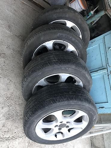 mers vito: Колеса в сборе 225 / 55 / R 17, Лето, Б/у, Комплект, Легковые, Литые, отверстий - 5 — 1