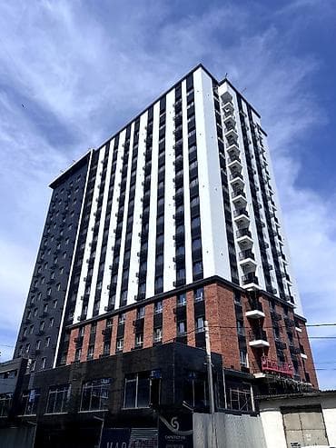 2 комнаты, 72 м², Манаса/Боконбаева 12 этаж, ПСО (под самоотделку) — 1