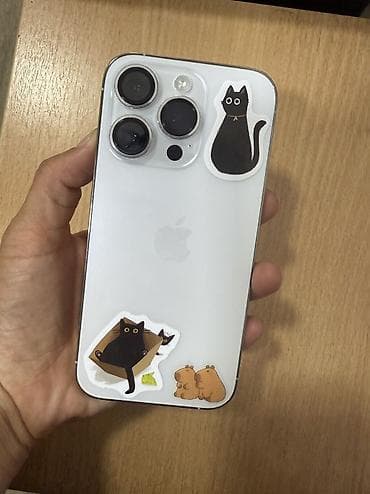 iphone 15 бу: IPhone 14 Pro, Б/у, 256 ГБ, Белый, Защитное стекло, Чехол, 82 % — 2