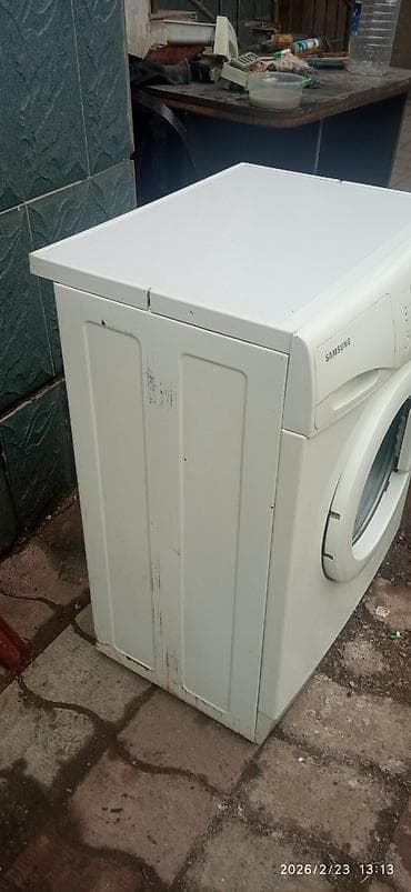 iphone se1: Стиральная машина автомат, Б/у, Samsung, До 6 кг, Фронтальная, Кредит — 4