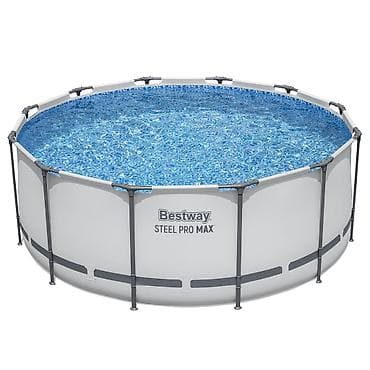Спорт и хобби: Каркасный бассейн Bestway Steel Pro MAX - Тип: сборный каркасный — 1