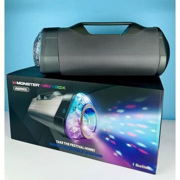 купить мощную блютуз колонку: 🔥Колонка беспроводная Bluetooth Remax MONSTER Portable Speaker — 3