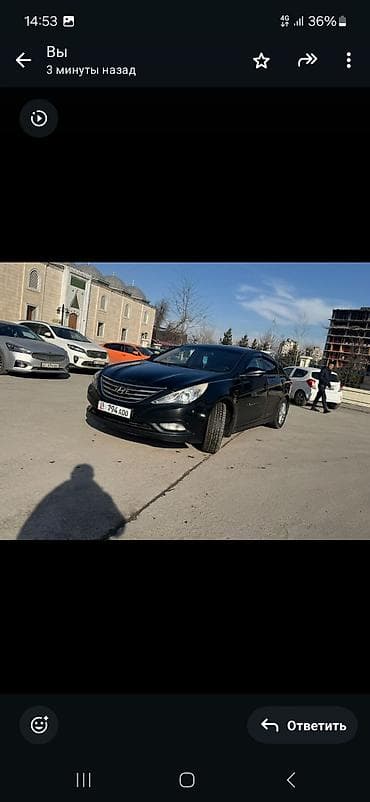 dn8 sonata: Hyundai Sonata: 2011 г., 2 л, Типтроник, Газ, Седан — 1