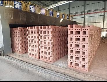 Тешиктүү, Бышкан кирпич, Жарым блок, 250×120×90