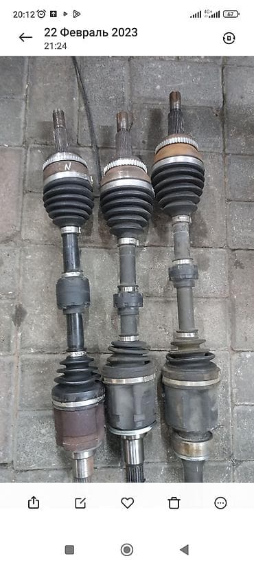 Автозапчасти: Камри 50 55 гранаты привод ШРУС. Левое и правое оригинал. привозное — 2