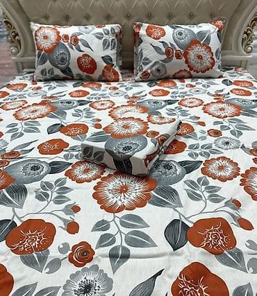 Ковры и паласы: Постельное бельё 100% хлопок, постельное бельё, комплект постельного — 5