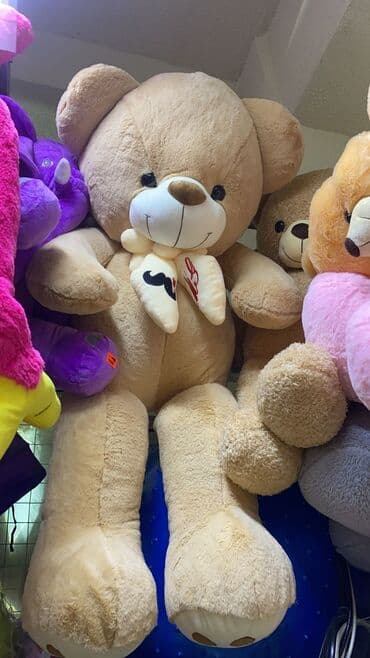 детская зубная щетка на батарейках: Мишка размеры 160 см Большие качественные мишки по доступным ценам!! — 7