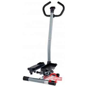 Степпер с ручкой Модель имеет удобные широкие педали. Компьютер ―