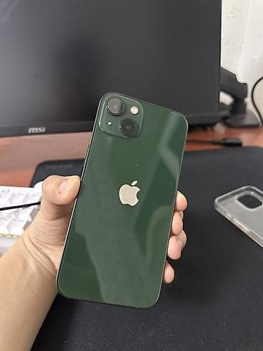 iphone 7 8: IPhone 13, Б/у, 128 ГБ, Зеленый, Защитное стекло, Чехол, Коробка, 100 % — 1
