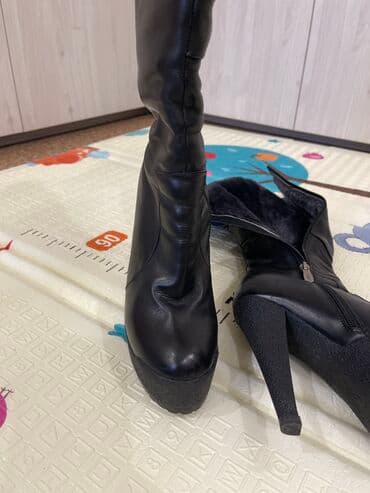 Спецодежда: Сапоги зимние натуральная кожа и мех одевала 1 раз размер 37 — 2