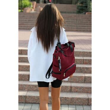 сумки для ноутбуков golla: Сумка-рюкзак Tigernu T-S8169 Бордо Арт. 3387 Материал Полиэстер, из — 6