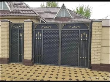 секционные вороты: Кованые металлические ворота и калитки - Изготовление ворот и калиток — 2