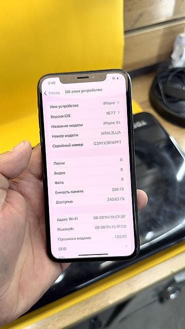 iphone 11 цена бишкек бу: IPhone Xs, Колдонулган, 256 ГБ, 100 % — 9