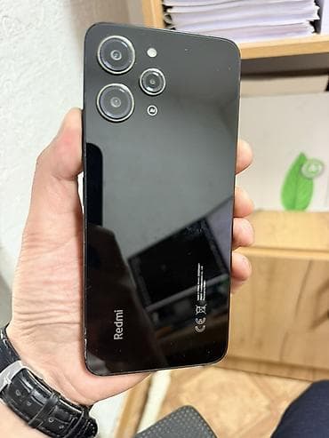 Смартфон Redmi 12, черный - Память: 128 ГБ (доступно ~46 ГБ из