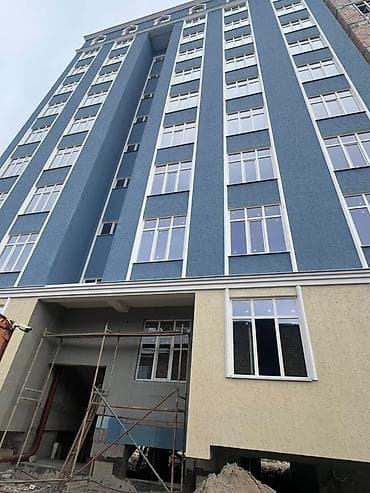 квартира в аламедин 1: 1 бөлмө, 48 м², 7 кабат, Даяр ПСО (өзү оңдоп түзөтүп бүтүү үчүн) — 3