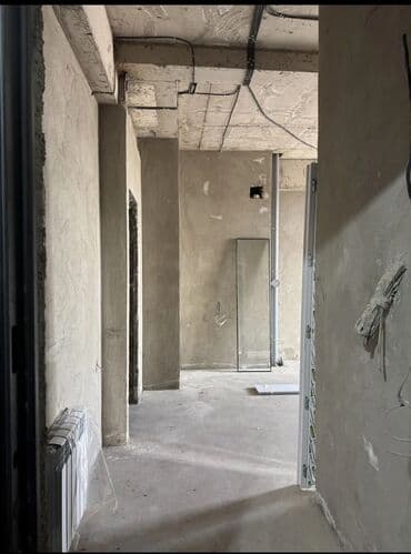 сдаю квартиру пишпеке: 2 комнаты, 53 м², Элитка, 9 этаж, ПСО (под самоотделку) — 3