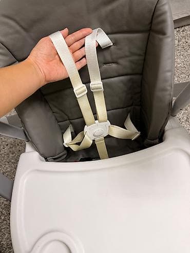 magic box: Детский стул, Б/у, Пластик, цвет - Серый, Самовывоз, Платная доставка — 6