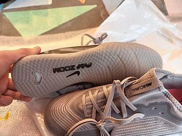 Спорттук бут кийим: Эркектердин кроссовкасы, 41, Nike, Жаңы, түсү - Боз — 3