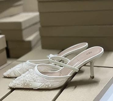 Женская обувь: Туфли, 37, 38, Zara, Новый, цвет - Белый — 5