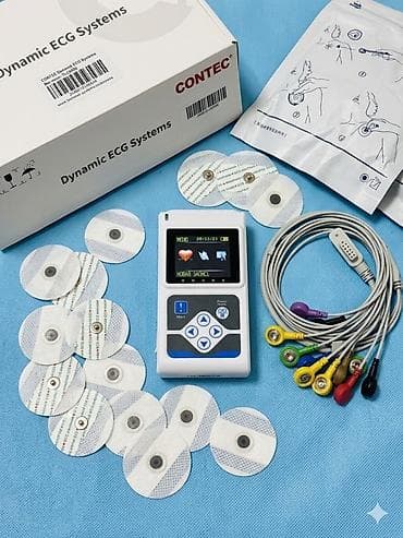 тонометр электронный: Суточный Холтер ЭКГ CONTEC TLC5000 (Dynamic ECG System) - почти новый! — 3
