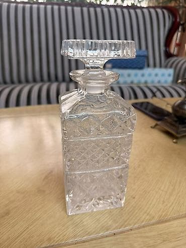 бокалы для виски: Винтажный хрустальный штоф (графин) для виски / коньяка Продаётся — 1