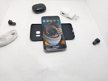 galaxy s 7: Samsung Galaxy S7 Edge, Б/у, 64 ГБ, цвет - Черный, 1 SIM, 2 SIM — 3