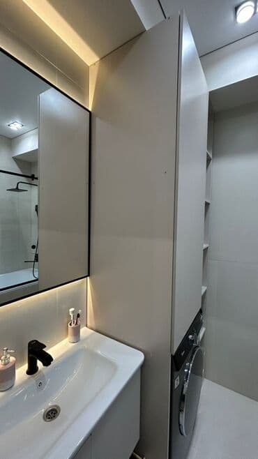 гостиница бишкек рядом: 3 комнаты, 103 м², Элитка, 5 этаж, Дизайнерский ремонт — 11