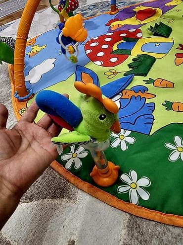 Батуты: Развивающий коврик с дугами и подвесными игрушками для малышей - — 6