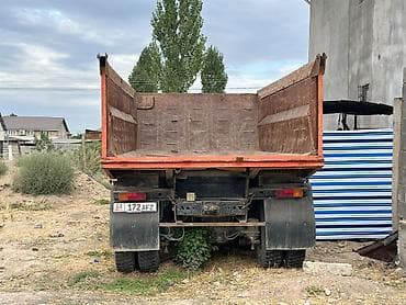 тс кg: КамАЗ самосвал 6x4 - Тип: тяжелый самосвал 3 оси (двойной задний — 3