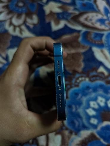 osh iphone: IPhone 13, Б/у, 128 ГБ, Синий, 100 % — 3