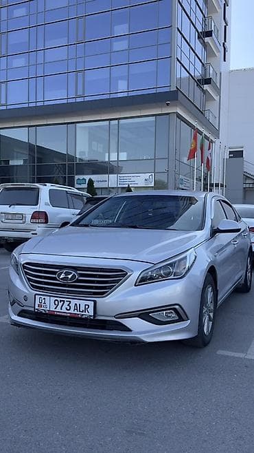 e class: Hyundai Sonata: 2016 г., 2 л, Автомат, Газ, Седан — 5