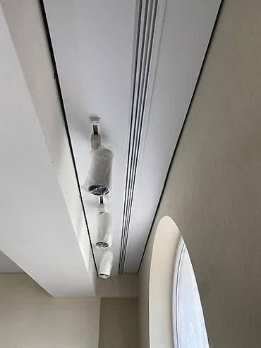 натяжной паталок: Натяжной потолок Матовое Монтаж — 9