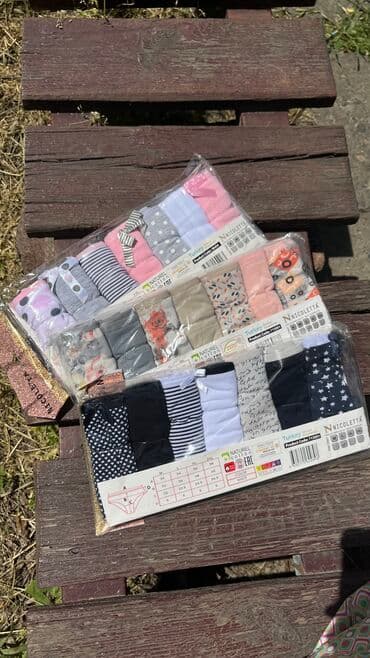 женские турси: Трусики, Леопардовый принт, В горох, Хлопок, Турция — 4