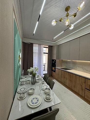 Недвижимость: 3 комнаты, 116 м², Элитка, Асанбай мкр Элитка, 13 этаж, Дизайнерский ремонт — 2
