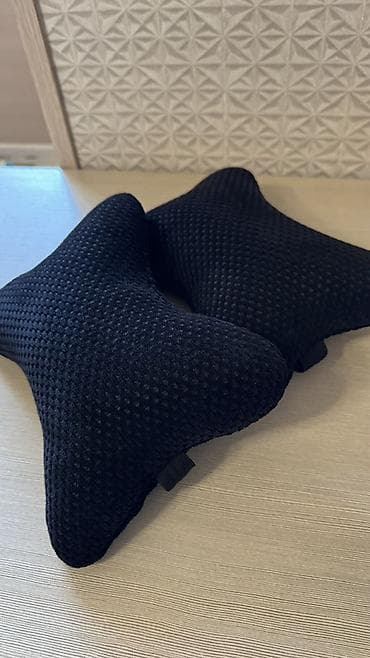 шея: Подушка с мягкой набивкой, цвет - Черный — 2